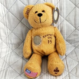 The Authentic Collectible State Quarter Bears Kentucky 2001